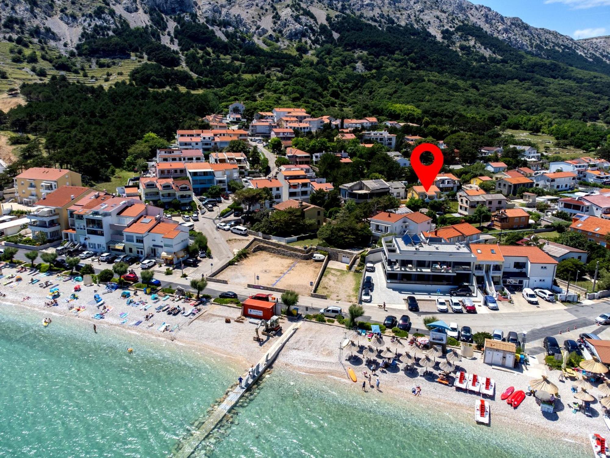 Apartments Bianca Baška Esterno foto